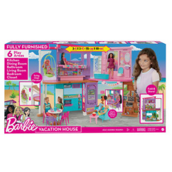 Barbie Malibu álomház (2022) online gyerekjáték rendelés Játékbaba - Babaház