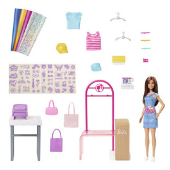 Barbie ruhatervező játékszett online gyerekjáték rendelés Játékbaba - Játékbaba