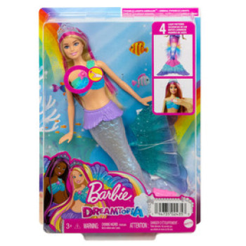 Barbie tündöklő szivárványsellő online gyerekjáték rendelés Játékbaba - Játékbaba