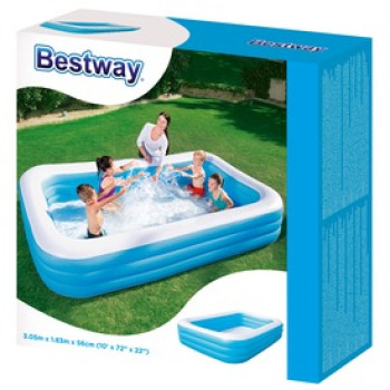 Bestway 54009 Családi medence - 305 x 183 x 56 cm online gyerekjáték rendelés Strandjáték - Medence