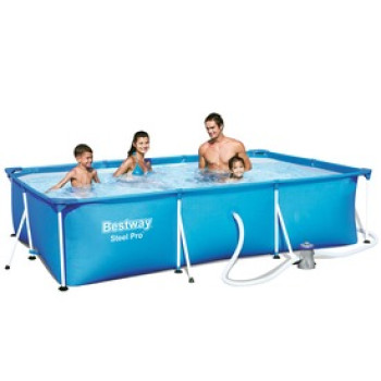 Bestway 56411 Amalfi medence - 300 x 201 x 66 cm online gyerekjáték rendelés Strandjáték - Medence