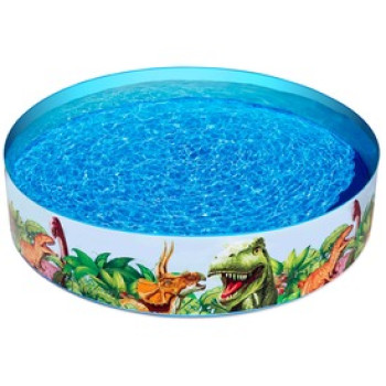 Bestway Dínós merevfalú medence - 183 x 38 cm online gyerekjáték rendelés Strandjáték - Medence