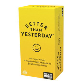Better Than Yestarday motivációs játék online gyerekjáték rendelés Társasjáték - Társasjáték