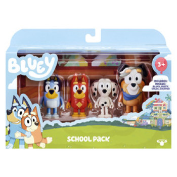 Bluey Iskolaszett 4db online gyerekjáték rendelés Akcióhős