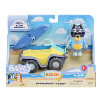 Bluey Készlet Beach Jármű online gyerekjáték rendelés Akcióhős