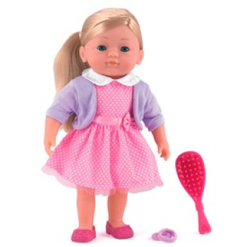 Charlotte /Elisabeth fésülhető puha baba - 36 cm online gyerekjáték rendelés Játékbaba - Játékbaba