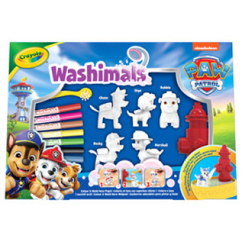Crayola Washimals Mancs Őrjárat 5 fig. online gyerekjáték rendelés Kreatív hobbi - Kifestő