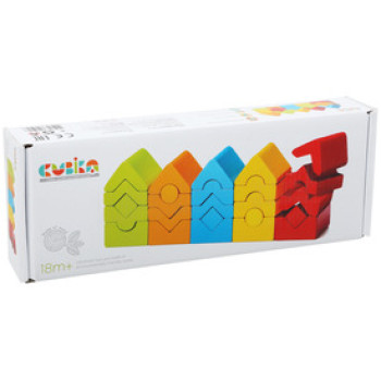 Cubika Fa toronyépítő szett (5 db /csomag) online gyerekjáték rendelés Fajáték - Puzzle