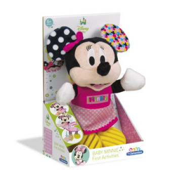 DISNEY BABY - MINNIE EGÉR ELSŐ PLÜSSÖM CSÖRGŐVEL ÉS RÁGÓKÁVAL online gyerekjáték rendelés Babáknak szóló játék - Babáknak szóló játék