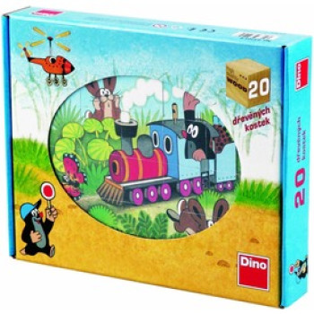 Dino Kisvakond 20 darabos fa mesekocka online gyerekjáték rendelés Puzzle - Puzzle