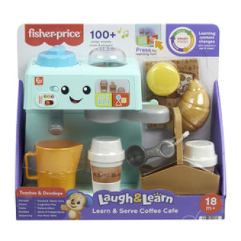 Fisher-Price kacagj és fejlődj babarista kávéfőző online gyerekjáték rendelés Babáknak szóló játék - Készségfejlesztő játék gyerekeknek