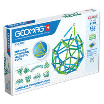 Geomag Classic Recycled 142 db online gyerekjáték rendelés Mágneses építőjáték - Mágneses építőjáték