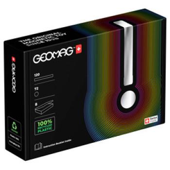 Geomag Compact Recycled Glitter Masterbox 192 db online gyerekjáték rendelés Mágneses építőjáték - Mágneses építőjáték