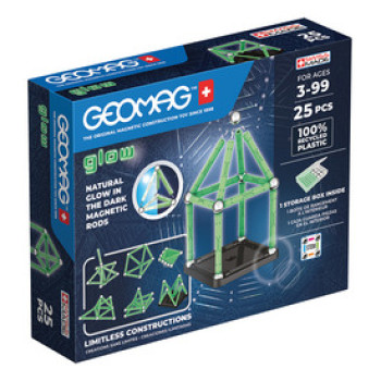 Geomag Glow Recycled 25 db online gyerekjáték rendelés Mágneses építőjáték - Mágneses építőjáték
