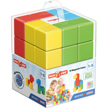 Geomag Magicube Full Color Recycled Crystal 16 db online gyerekjáték rendelés Mágneses építőjáték - Mágneses építőjáték