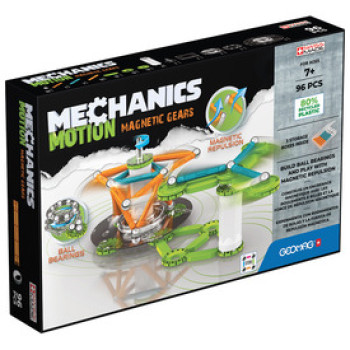 Geomag Mechanics Motion Recycled Magnetic Gears 96 db online gyerekjáték rendelés Mágneses építőjáték - Mágneses építőjáték