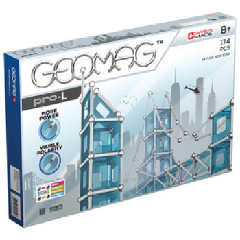 Geomag Pro-L Skyline NY 174 db online gyerekjáték rendelés Mágneses építőjáték - Mágneses építőjáték