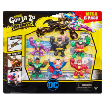 HEROES of Goo Jit Zu DC nyújtható minifigura 6db online gyerekjáték rendelés Akcióhős