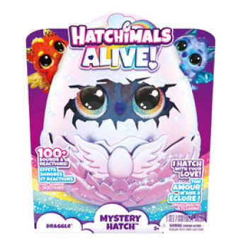 Hatchimals - Titkos Óriás tojás - Draggle online gyerekjáték rendelés Plüss figura - Plüss figura