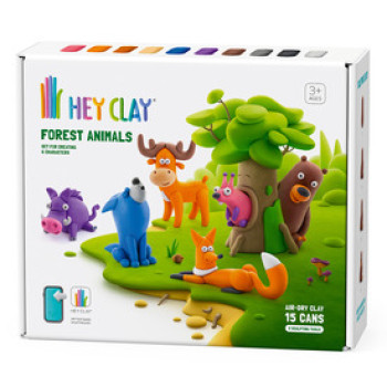 Hey Clay Nagy Szett Erdei Állatok online gyerekjáték rendelés Kreatív hobbi - Gyurma