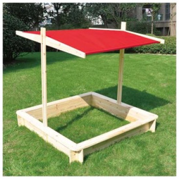 Homokozó állítható tetővel 120 x 120 x 120 cm online gyerekjáték rendelés Szabadtéri játékok - Homokozó