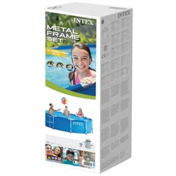 INTEX: Csővázas medence szűrővel - 305 x 76 cm online gyerekjáték rendelés Strandjáték - Medence