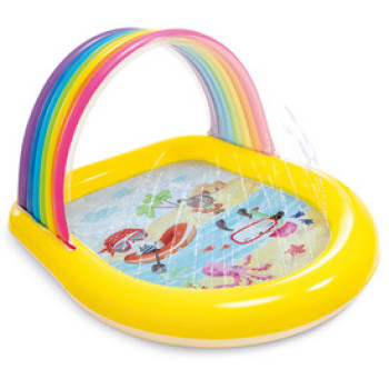 INTEX spriccelős medence 147x130x86cm
