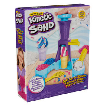 Kinetic Sand - Selymes fagylalt tálaló online gyerekjáték rendelés Kreatív hobbi - Gyurma