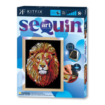 KitFix Sequin Blue Premium - Oroszlán online gyerekjáték rendelés Kreatív hobbi - Kreatív játék