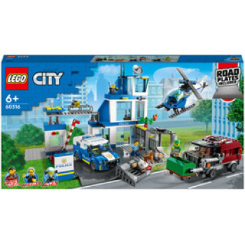 LEGO City 60316 Rendőrkapitányság online gyerekjáték rendelés Játék - LEGO