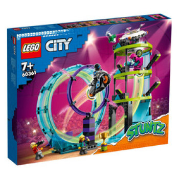 LEGO City 60361 Nagyszerű kaszkadőr kihívás online gyerekjáték rendelés Játék - LEGO