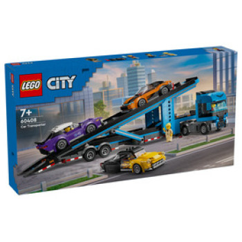LEGO City 60408 Autószállító kamion sportautókkal online gyerekjáték rendelés Játék - LEGO