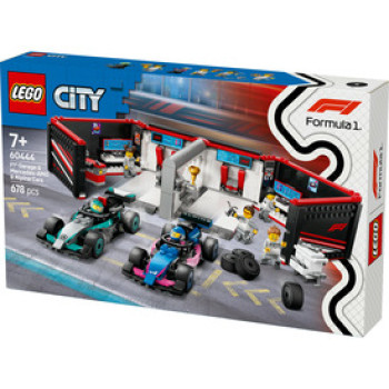 LEGO City 60444 F1-es garázs