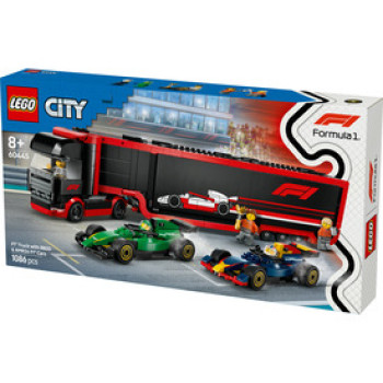 LEGO City 60445 F1-es kamion