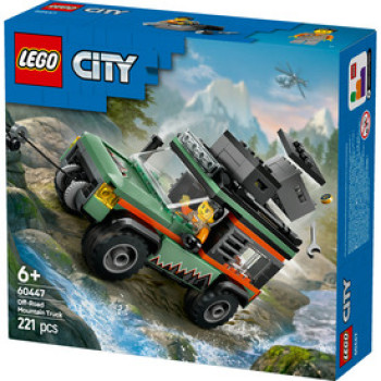 LEGO City Great Vehicles 60447 4X4-es off-road terepjáró online gyerekjáték rendelés Játék - LEGO