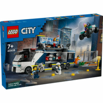 LEGO City Police 60418 Rendőrségi mozgó bűnügyi labor online gyerekjáték rendelés Játék - LEGO