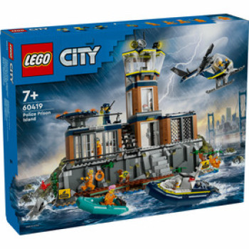 LEGO City Police 60419 Börtönsziget online gyerekjáték rendelés Játék - LEGO