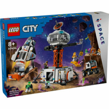 LEGO City Space 60434 Űrállomás és rakétakilövő online gyerekjáték rendelés Játék - LEGO