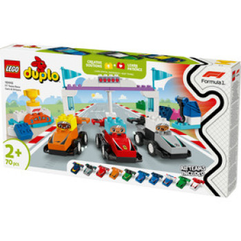 LEGO DUPLO Town 10445 F1 versenyautók és pilóták online gyerekjáték rendelés Játék - LEGO