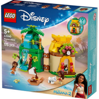 LEGO Disney Princess 43260 Vaiana vidám kalandjai a szigeten online gyerekjáték rendelés Játék - LEGO