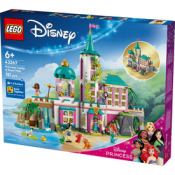 LEGO Disney princess 43267 Hercegnőkastély és a hercegnők állatkái online gyerekjáték rendelés Játék - LEGO