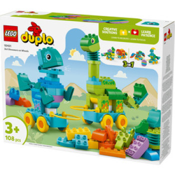 LEGO Duplo town 10451 3 az 1-ben guruló dinók online gyerekjáték rendelés Játék - LEGO