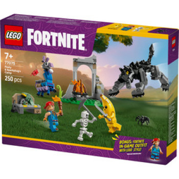 LEGO Fortnite 77075 Peely és sparkplug táborhelye online gyerekjáték rendelés LEGO -