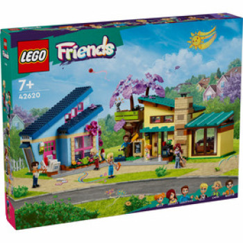 LEGO Friends 42620 Olly és Paisley családi házai online gyerekjáték rendelés Játék - LEGO