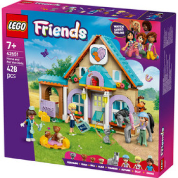 LEGO Friends 42651 Ló- és állatkórház online gyerekjáték rendelés Játék - LEGO