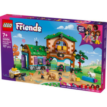 LEGO Friends 42654 Pónifarm és istálló online gyerekjáték rendelés Játék - LEGO
