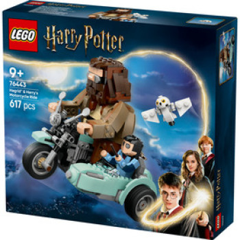 LEGO Harry Potter 76443 Hagrid és Harry motoros kalandjai online gyerekjáték rendelés Játék - LEGO