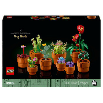 LEGO ICONS 10329 APRÓ CSEREPES NÖVÉNYEK online gyerekjáték rendelés Játék - LEGO