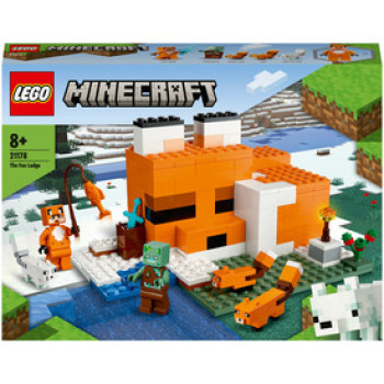 LEGO Minecraft 21178 A rókaházikó online gyerekjáték rendelés Játék - LEGO