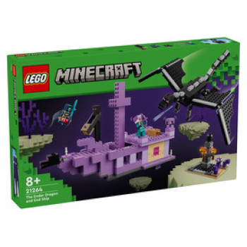 LEGO Minecraft 21264 A végzetsárkány és a végzethajó online gyerekjáték rendelés Játék - LEGO